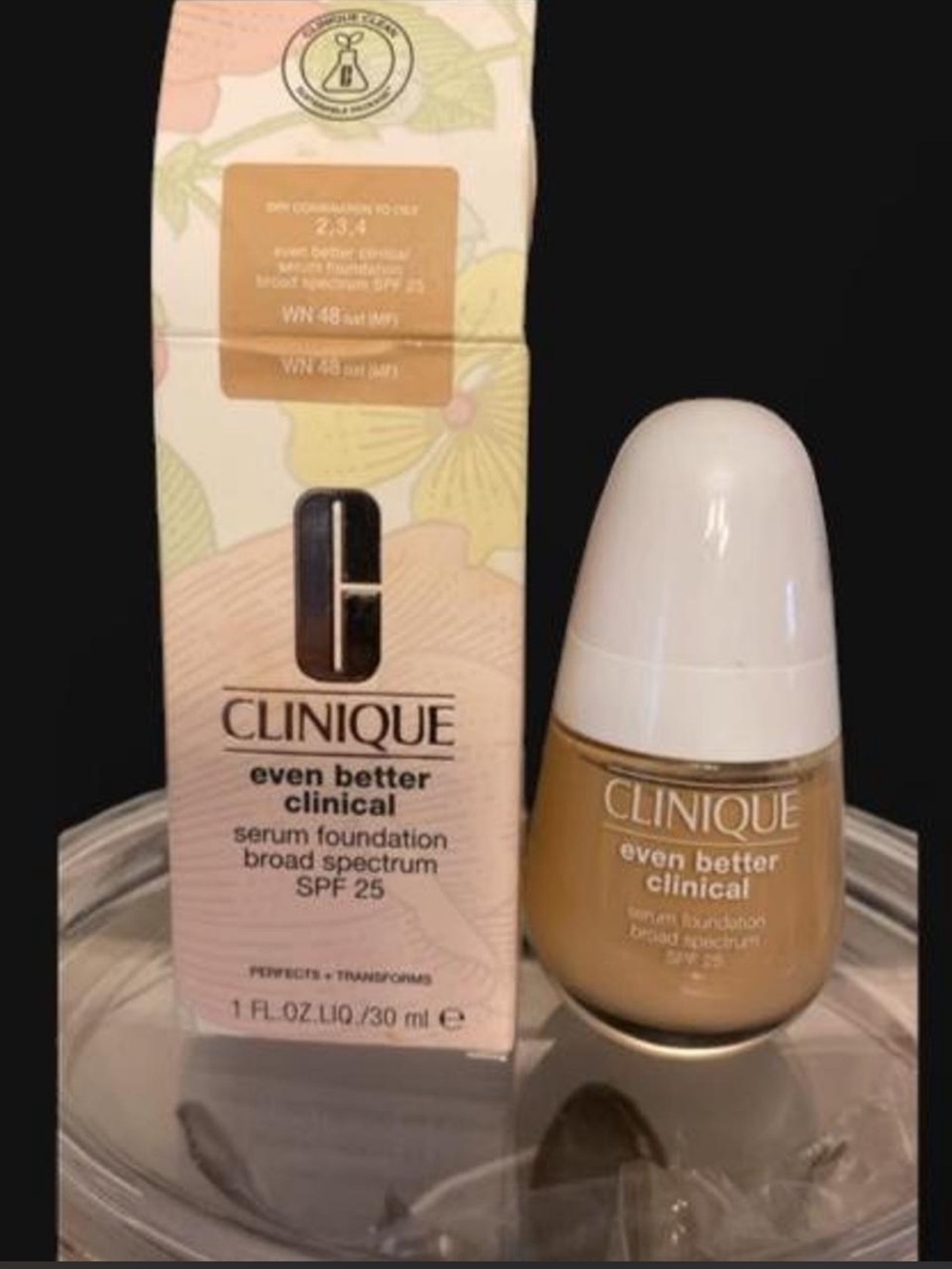 Brand new Clinique Even Better Clinical Serum Foundation — Warm Tan (WN 48)